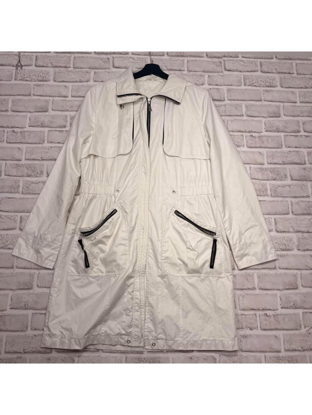 Junge Danmark Long White Spring Jacket Women's 40
